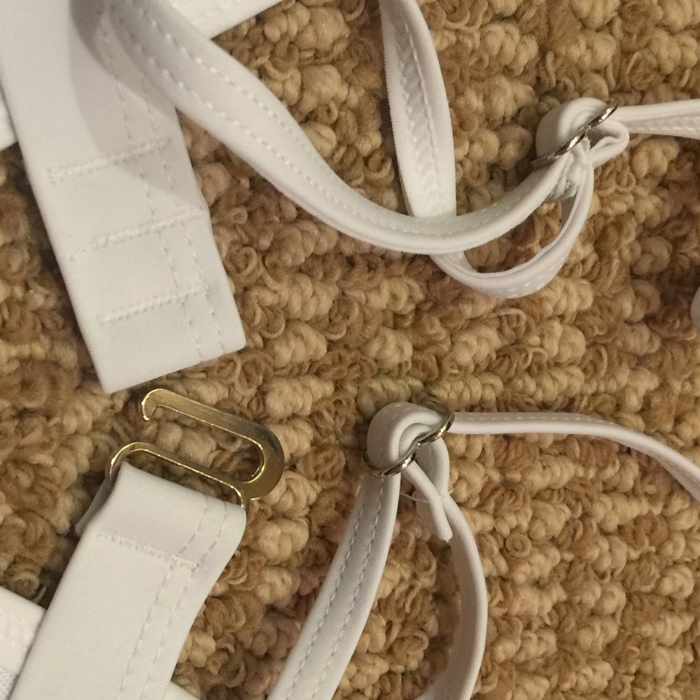 White String Bikini Small - Picture 6 of 7